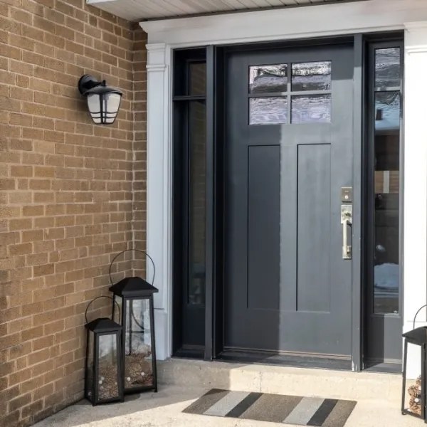 Applique da esterno TEVIO KD 1xE27/60W/230V IP54 nero