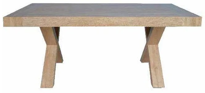 Tavolo con piano in folding olmo 2 allunghi laterali 180-280x100xh.75 cm