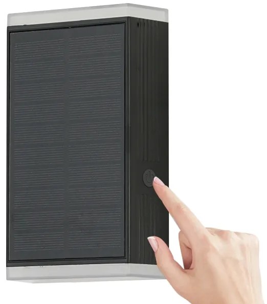 Brilagi - Lampada solare da parete SUN GUARD LED/2W/3,7V 2000mAh IP45