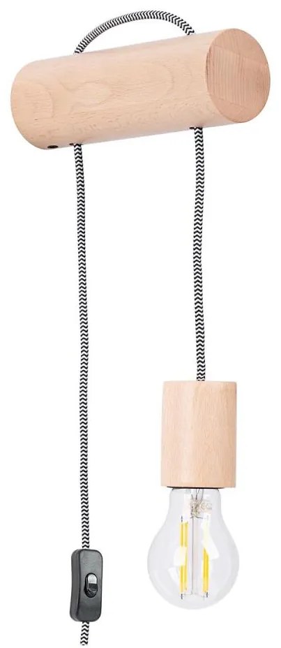 Sollux SL.1644 - Applique NIMBI 1xE27/15W/230V faggio