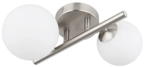 Globo 56140-2W - Lampadario a plafone LED RIHA 2xG9/3W/230V cromo