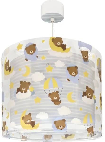 Dalber 41572T - Lampadario per bambini BABY TEDDY 1xE27/15W/230V blu