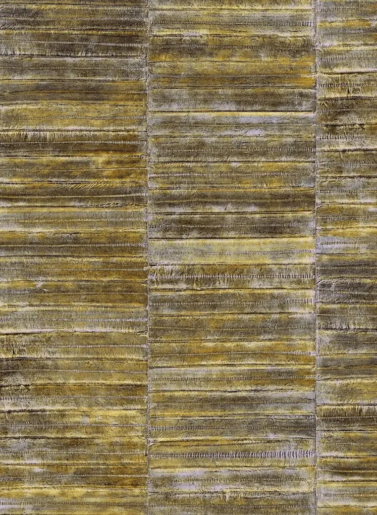 Élitis Carta da parati Anguille - Gold/ Silber