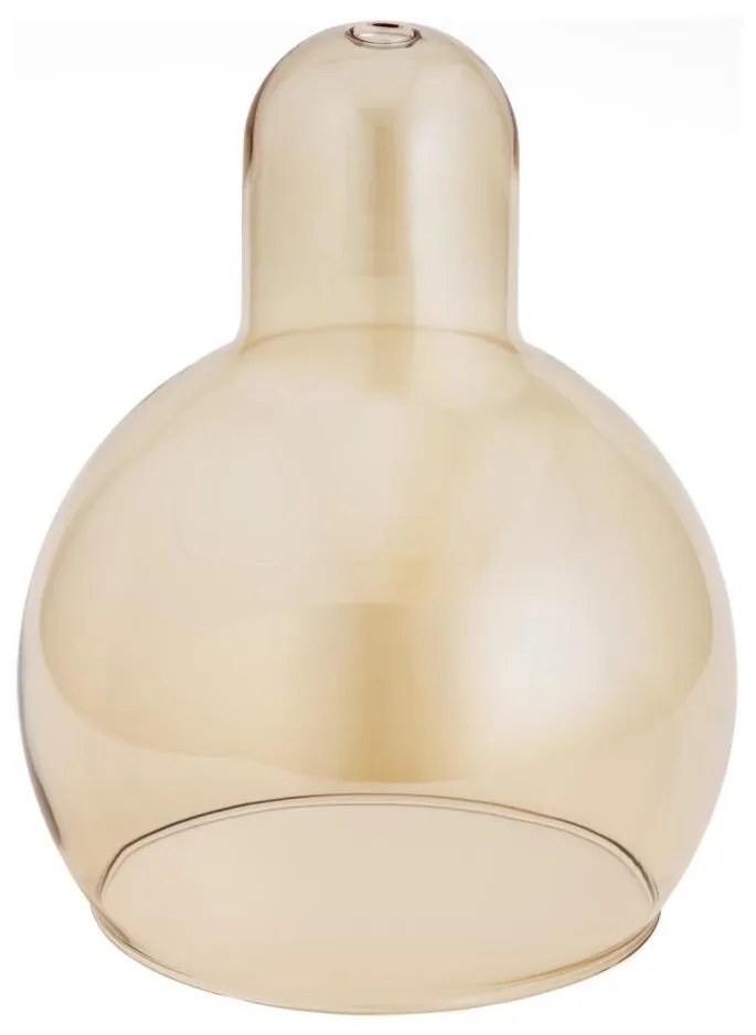 Vetro di ricambio per lampadario diametro 13 cm beige