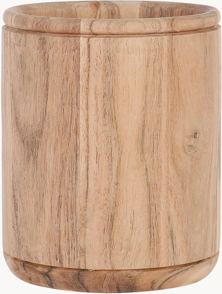 Porta utensili da cucina in legno di acacia Dalbert