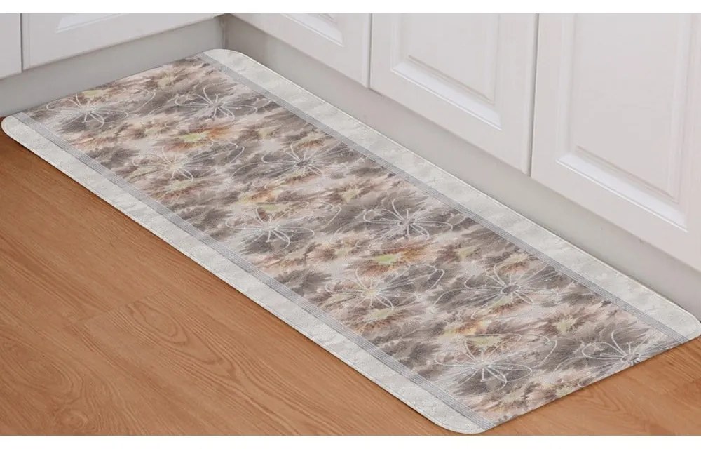 Runner beige lavabile 58x240 cm Blooming - Oyo Concept