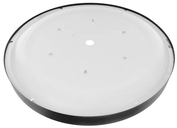 Plafoniera CLEO 6xE27/24W/230V d. 80 cm nero