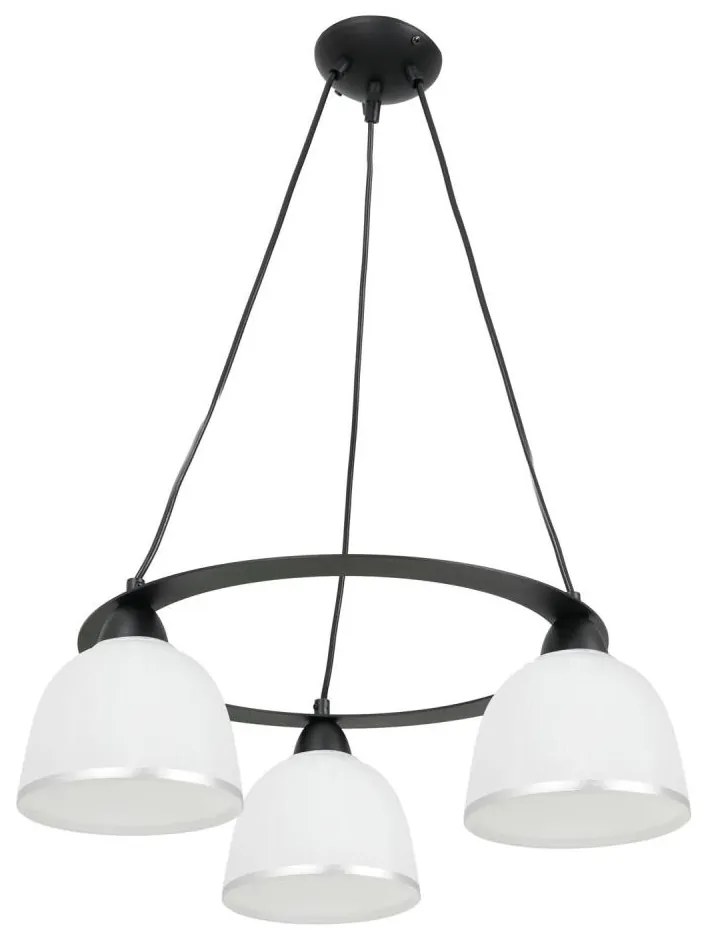Lampadario a sospensione con filo AVIA 3xE27/60W/230V