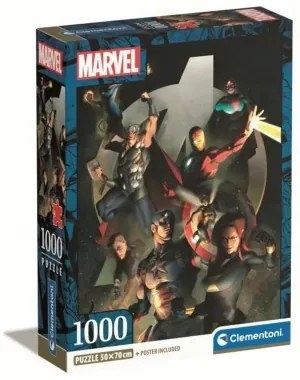 Puzzle Clementoni Marvel Les Avangers 1000 Pezzi