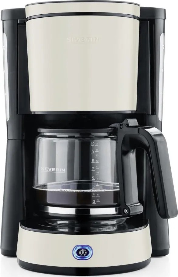 Severin KA 9575 - Macchina da caffè a filtro 1000W/230V beige/nera