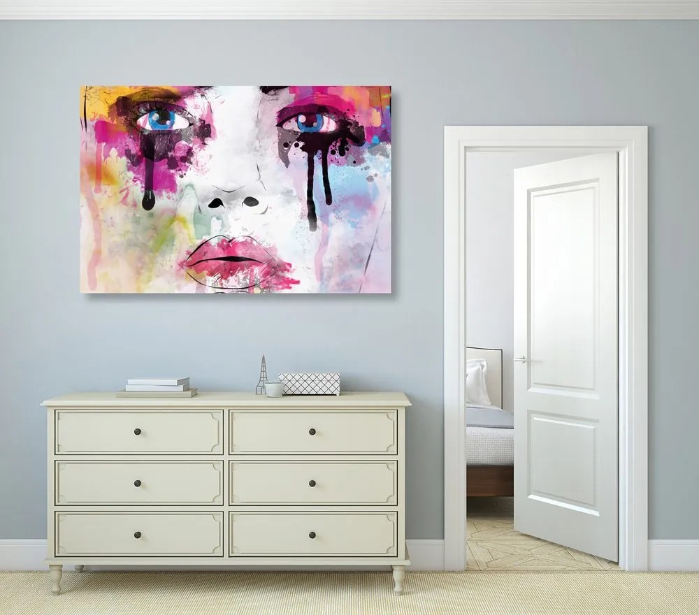 Quadro su tela – Donna alla moda