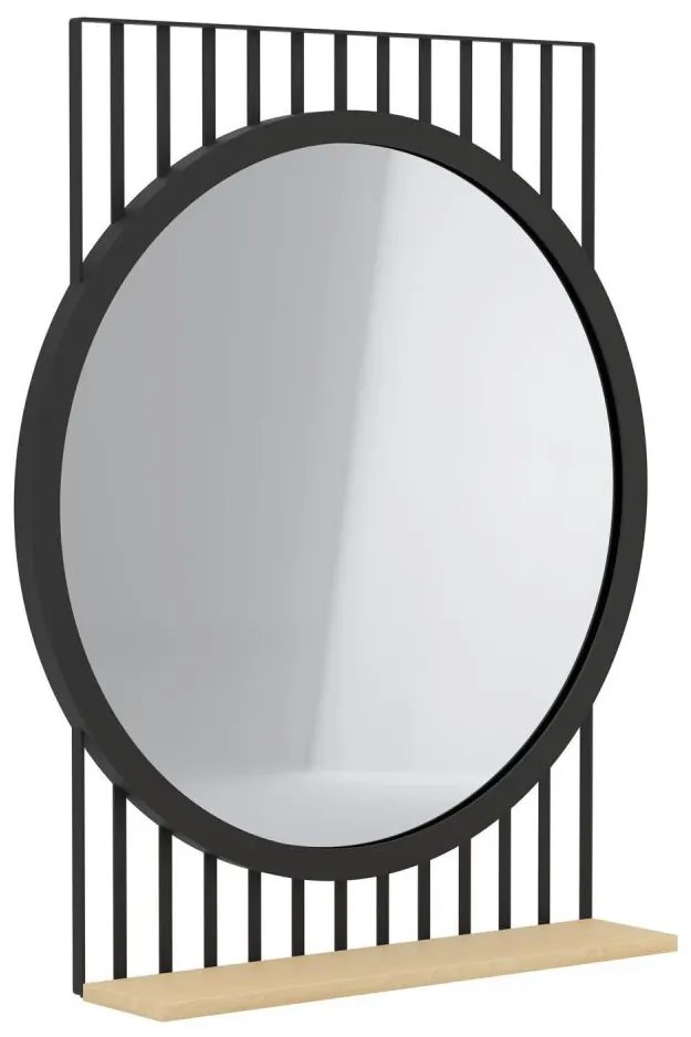 Eglo 425065 - Specchio HUNWICK 45,4x57 cm nero/tiglio