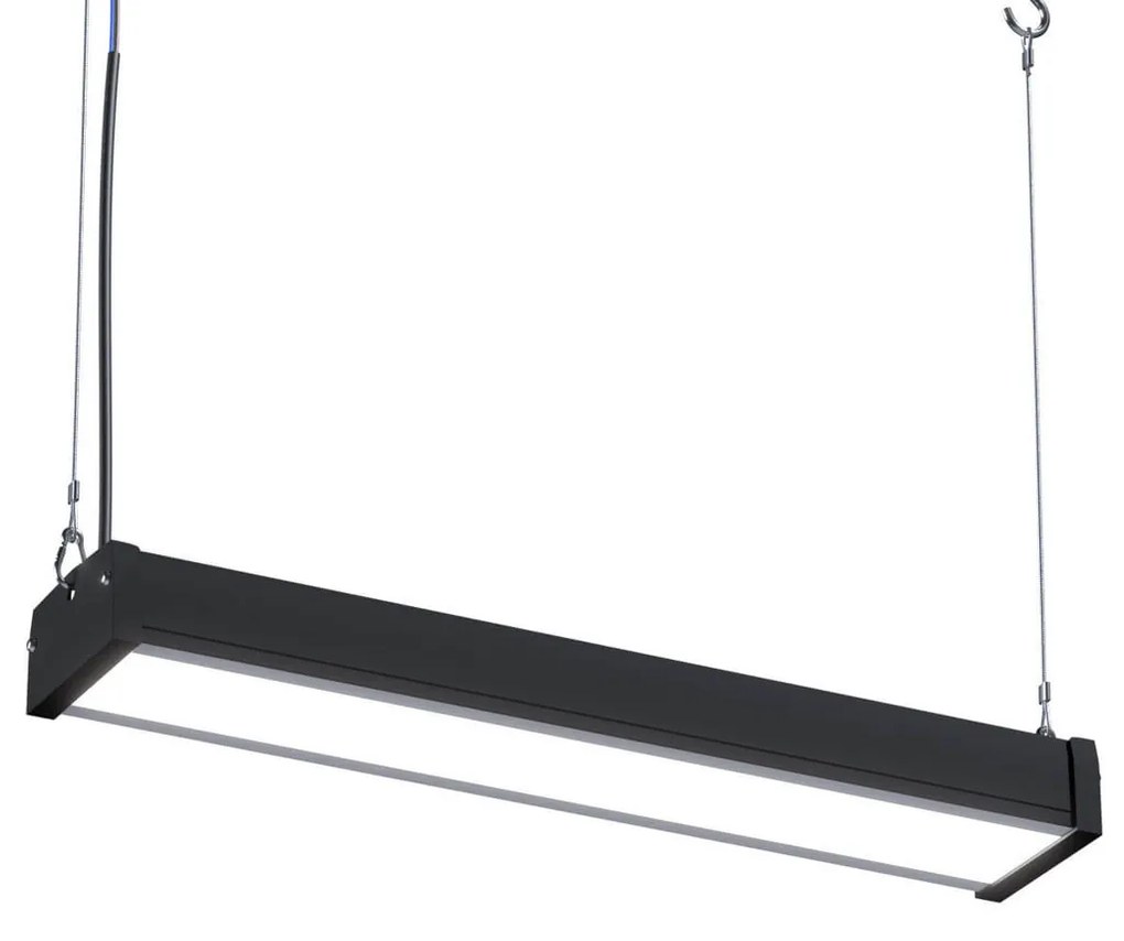 Campana Lineare LED 100W 51cm Sospesa 11.000 lm Colore Bianco Naturale 4.000K