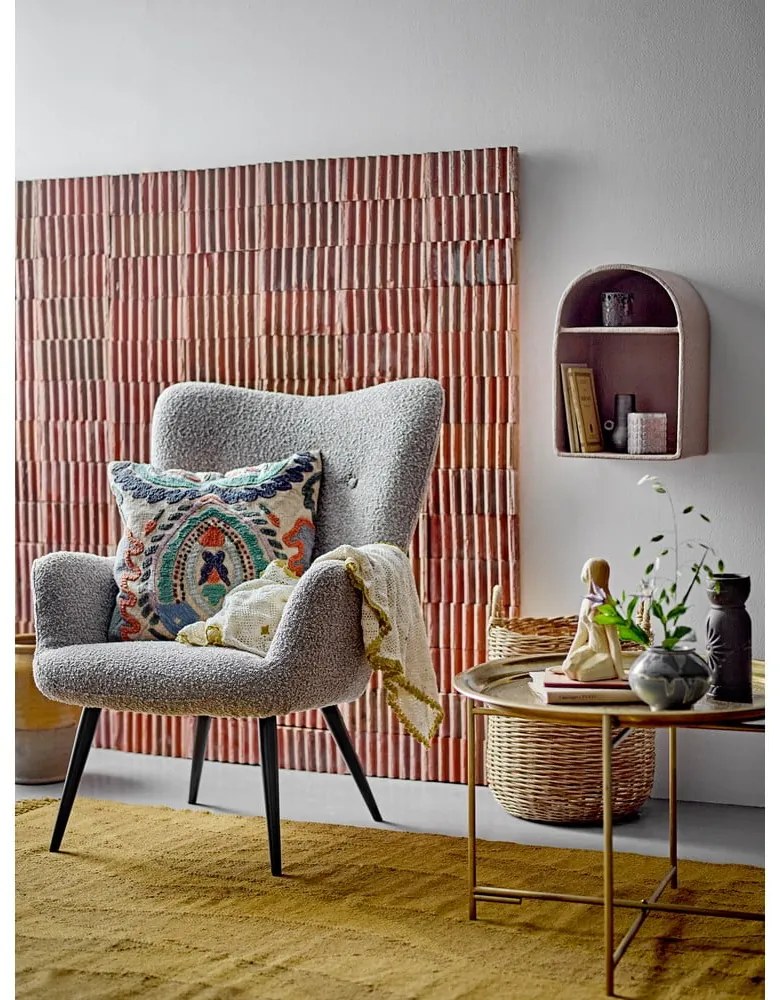 Vaso in gres marrone fatto a mano (altezza 21 cm) Gerde - Bloomingville