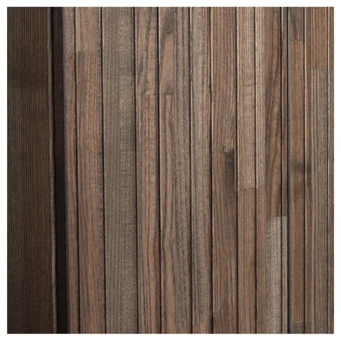 Armadio marrone con effetto frassino 60x210x42 cm Gravure – WOOOD