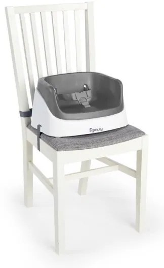 Ingenuity - Cuscino per sedia da pranzo 2in1 SMARTCLEAN TODDLER grigio