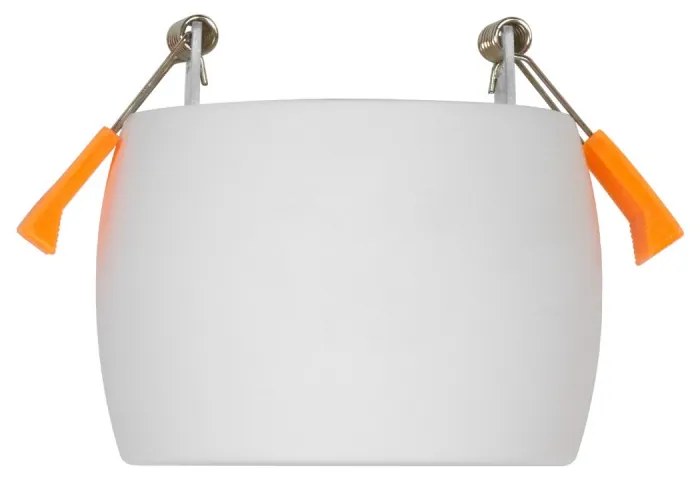 Portafaretto GU10 e MR16 in Gesso Pitturabile Tondo Foro Ø65mm Materiale Gesso