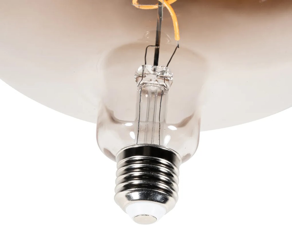 Lampadine LED E27 dimmerabili G220 marrone 4,9W 130 lm 1800K