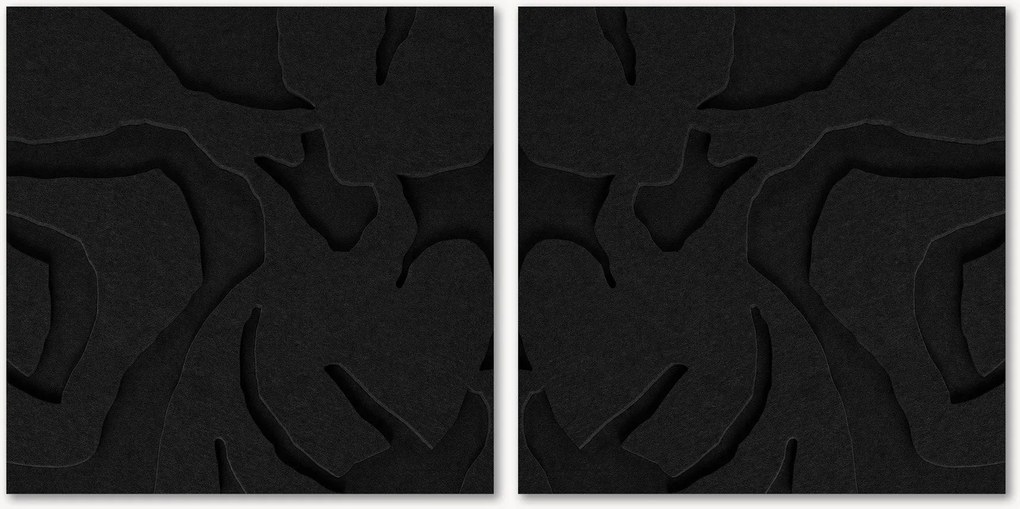 Set di 2 pannelli fonoassorbenti componibili Soft Embrace 1+2