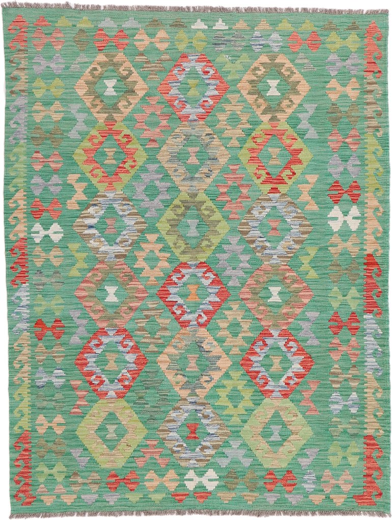 Kilim Tappeto orientale 200 x 150 (Pakistan) Annodato A Mano