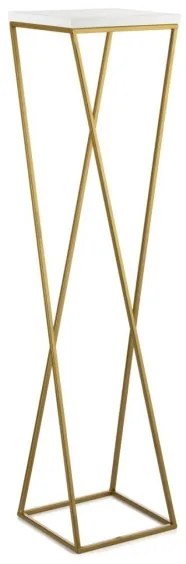 Portafiori LOFT 100x24 cm oro/bianco