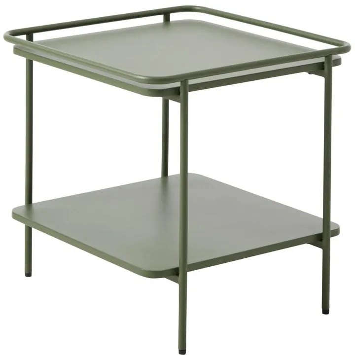 Tavolino in metallo 45x45 cm Yuba – Unique Furniture