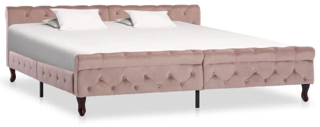 Giroletto Rosa İn Velluto 200x200 Cm /