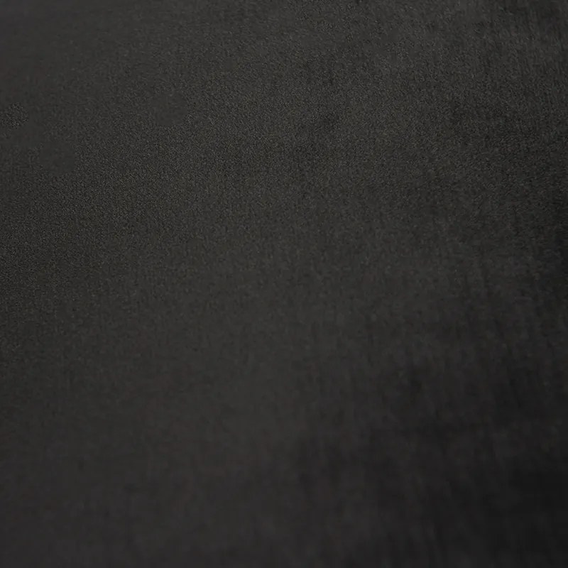 Paralume in velluto nero 35/35/20 con interno dorato