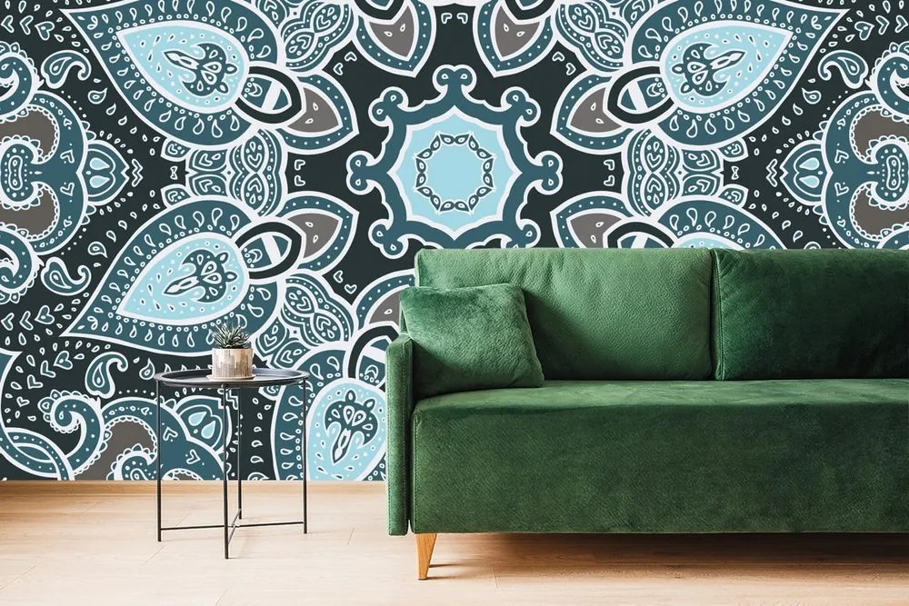 Carta da parati – Mandala con motivo indiano