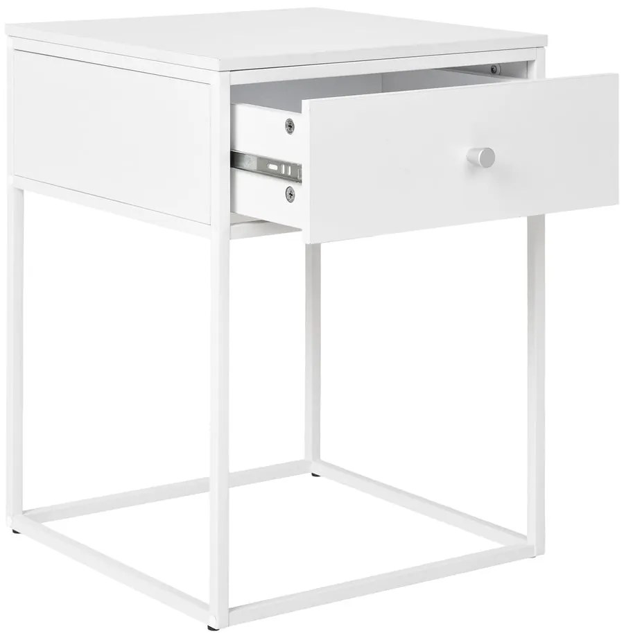 Comodino bianco Vita – House Nordic