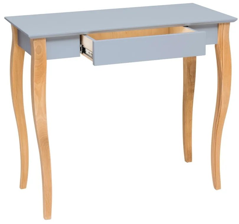 Scrivania grigio chiaro, lunghezza 85 cm Lillo - Ragaba