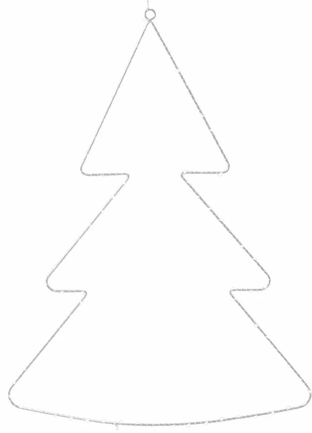 Decorazione natalizia luminosa bianca a sospensione Liva – Sirius