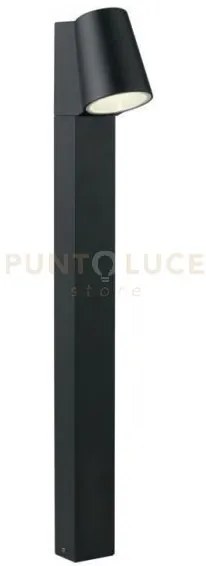 Paletto led sintesi nero 6w 400lm 4000k ip44 7,6x12x62,5cm