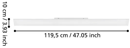 Eglo 98025 - Pannello LED SALOBRENA 1 LED/40W/230V bianco