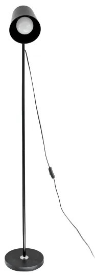 Lampada con piedistallo 1xE27/40W/230V nero