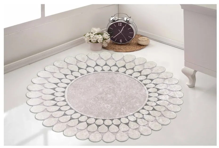 Tappeto Zinno , ⌀ 100 cm Yesil - Vitaus