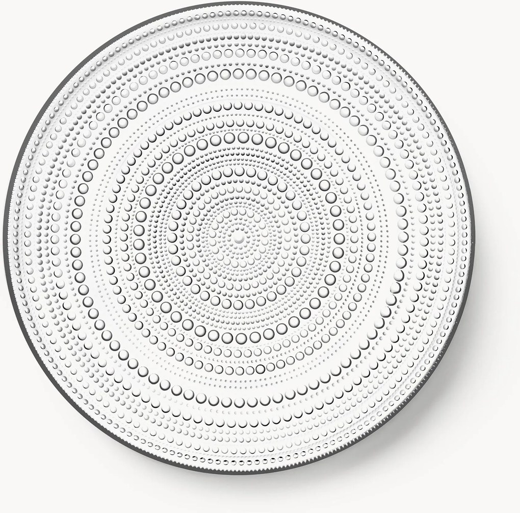 Piatto da portata in vetro Kastehelmi