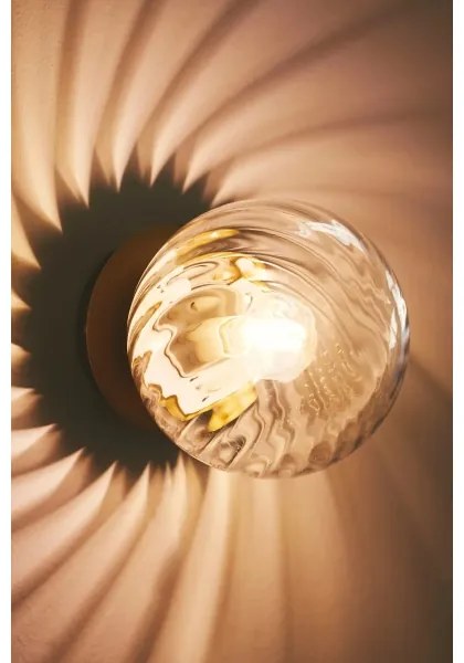 Nordlux - Lampada da parete CHISELL 1xE14/25W/230V ottone