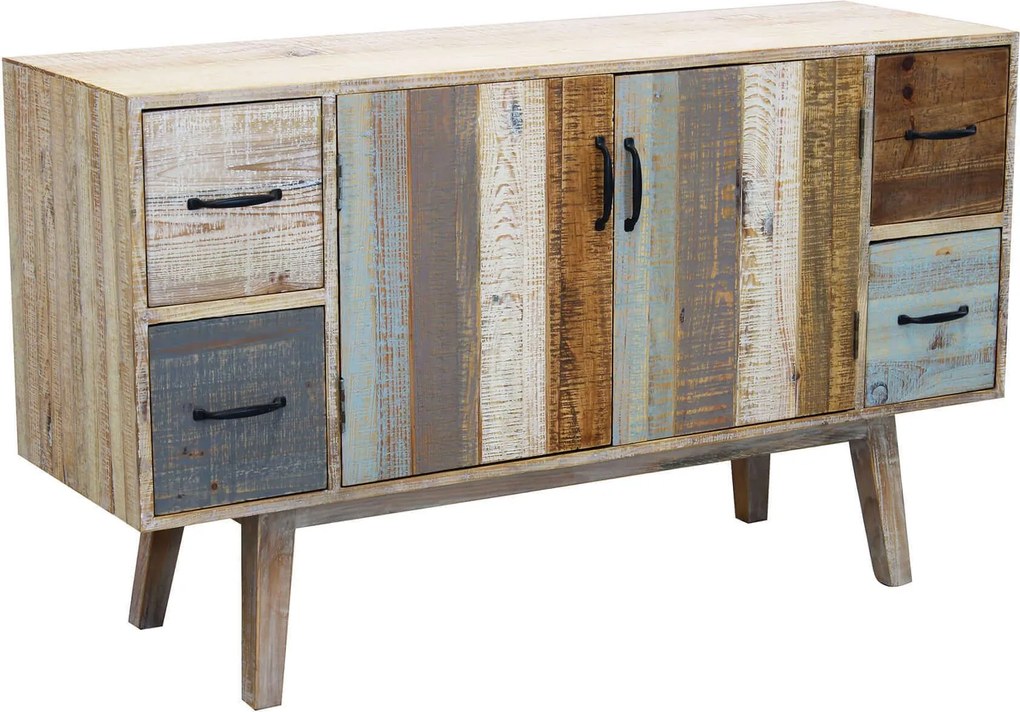 COLORWOOD - credenza in legno colorato