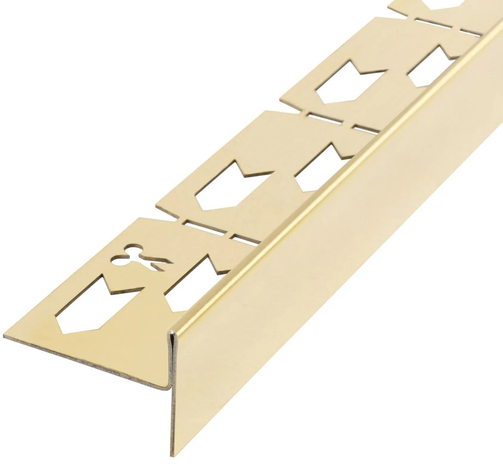 Profilo doccia pendenzato 140cm Gold