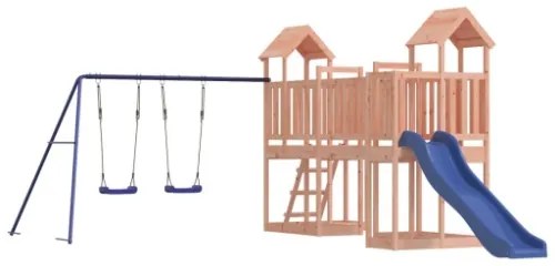 Set da Gioco da Esterno in Legno Massello di Douglas