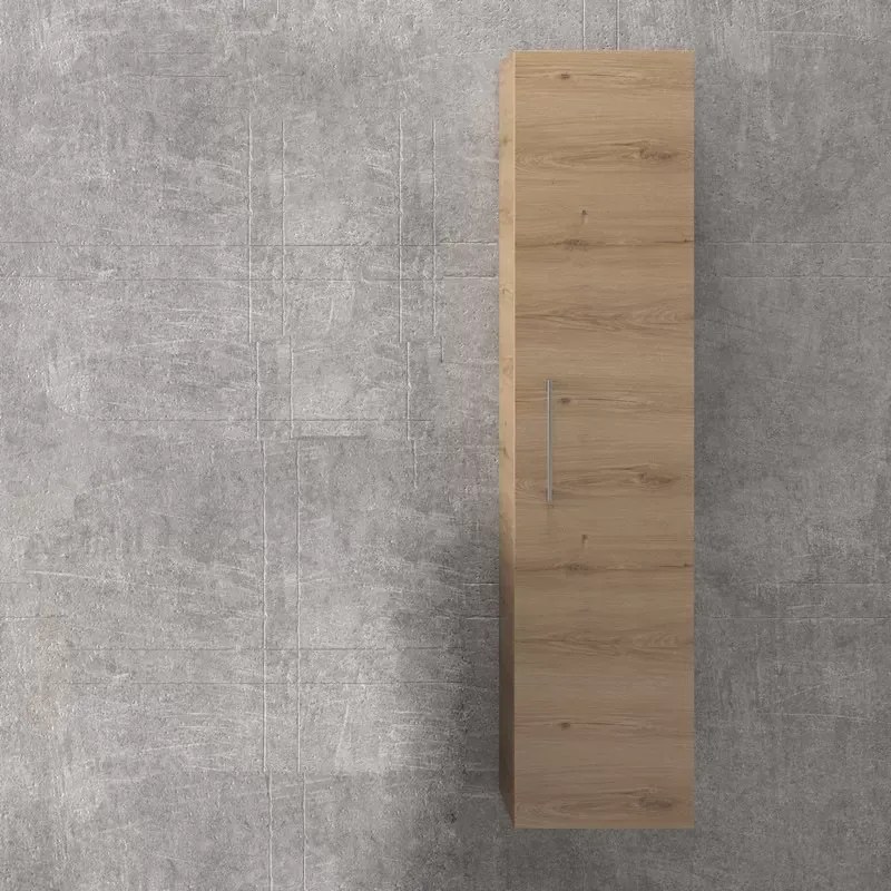 Colonna bagno sospesa con un'anta altezza 160cm NEL - KAMALU