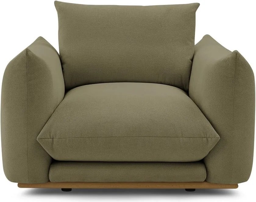 Poltrona in verde chiaro Ernest – Bobochic Paris