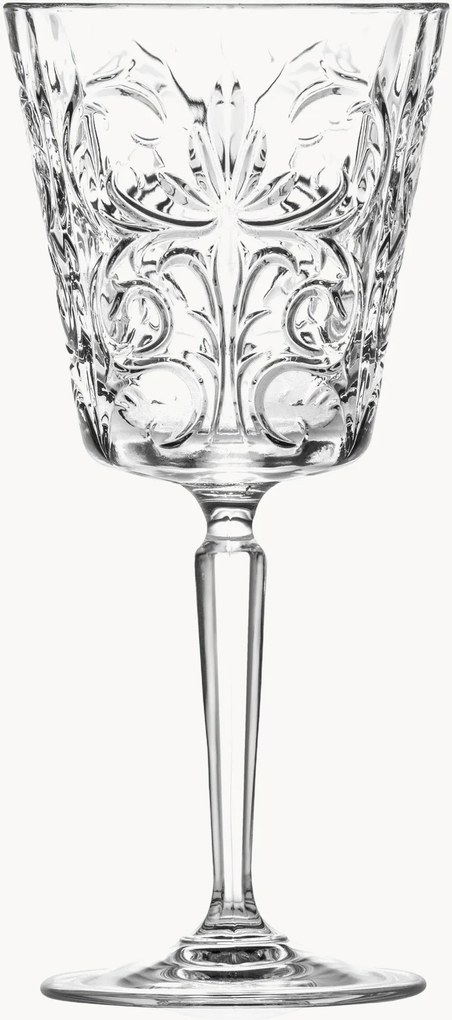 Set di 6 bicchieri da vino in cristallo Tattoo