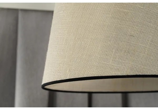 Duolla - Lampadario a sospensione con filo YUTE 1xE27/15W/230V diametro 38 cm grigio/nero