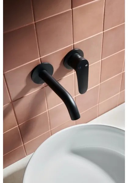 KFA Armatura 5559-810-81 - Rubinetto per lavabo da incasso OTAVA opaco nero