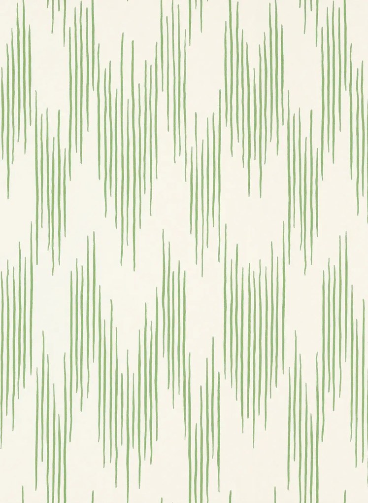 Långelid / von Brömssen Tapete Ikat - Ivy Green