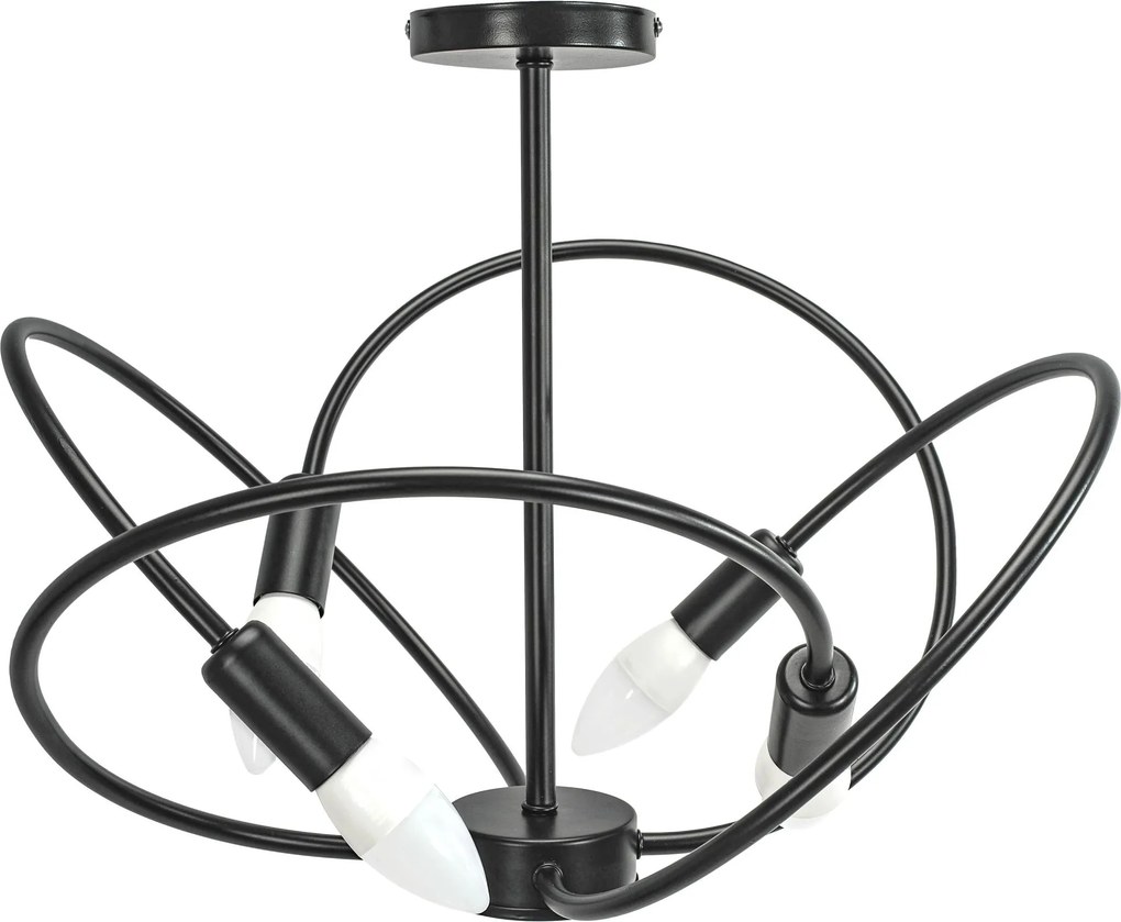 Lampada 4 Black APP1093-4C