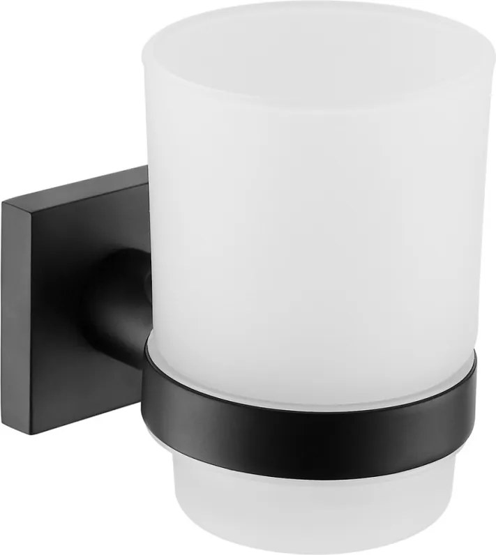Mexen Rufo portaspazzolino, nero - 7050938-70