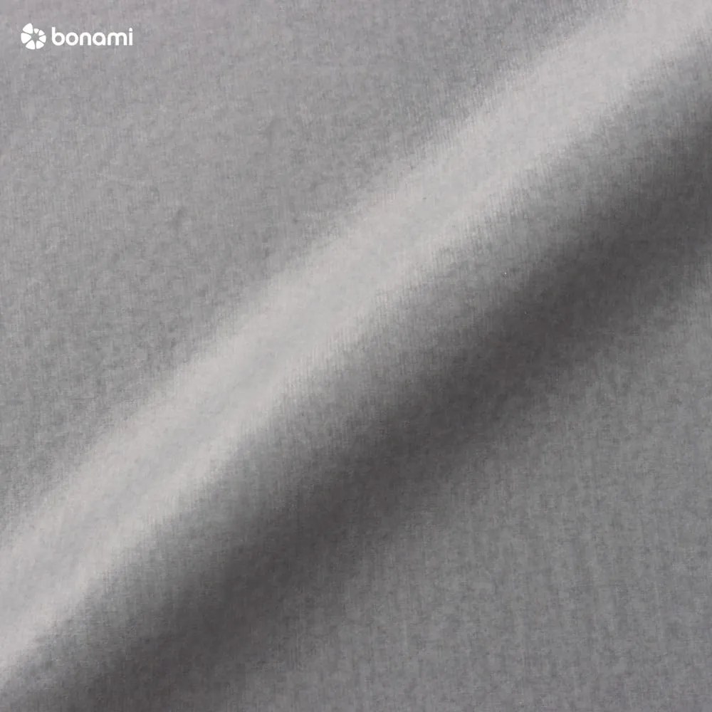 Divano letto in velluto grigio chiaro Luca - Milo Casa